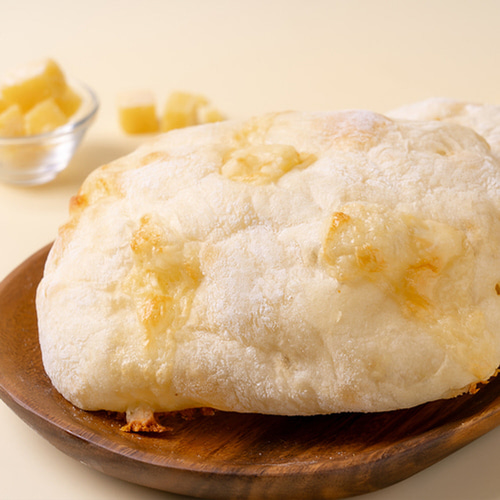 Nenia Soft Cheese Ciabatta 130g - Domestic Wheat Soft Homemade Bread Meal Substitute