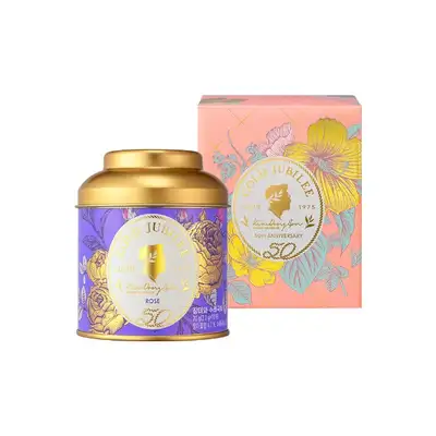 黃金週年慶玫瑰和矢車菊紅茶 10茶包