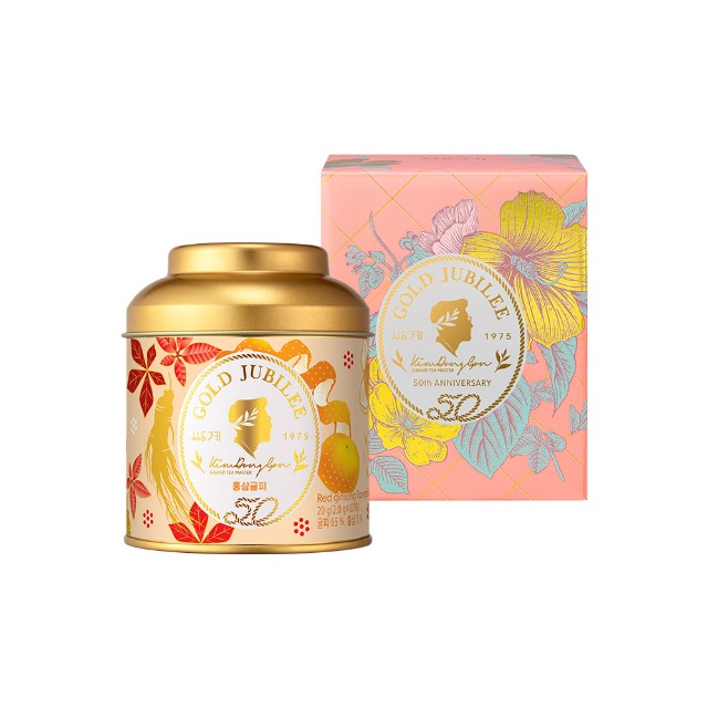 Gold Jubilee Red Ginseng and Tangerine Peel 10 Tea Bags
