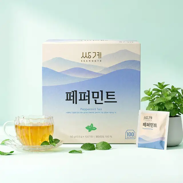 双溪名茶薄荷100茶包