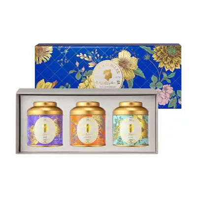 黄金周年纪念3入套装(梅花与白毫&樱花与木槿&金合欢与茉莉)