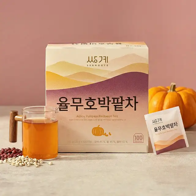 双溪名茶 薏米南瓜红豆茶 100茶包