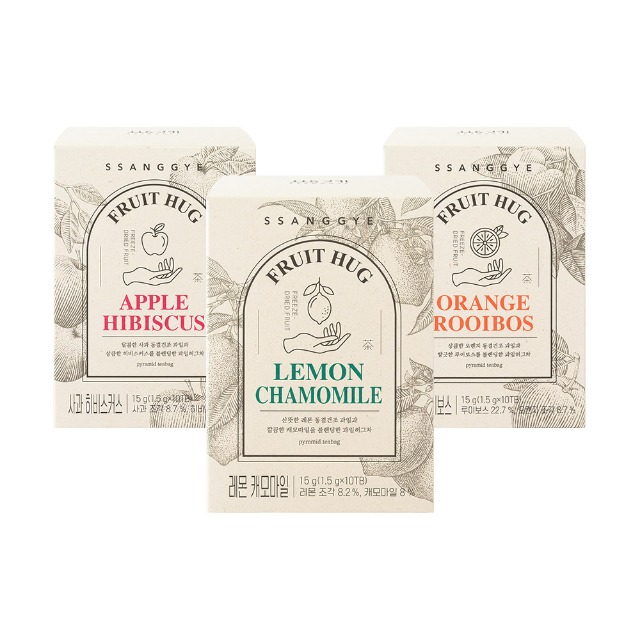Fruit Hug Tea 10 Tea Bags - Choose 1 of 3 Flavors