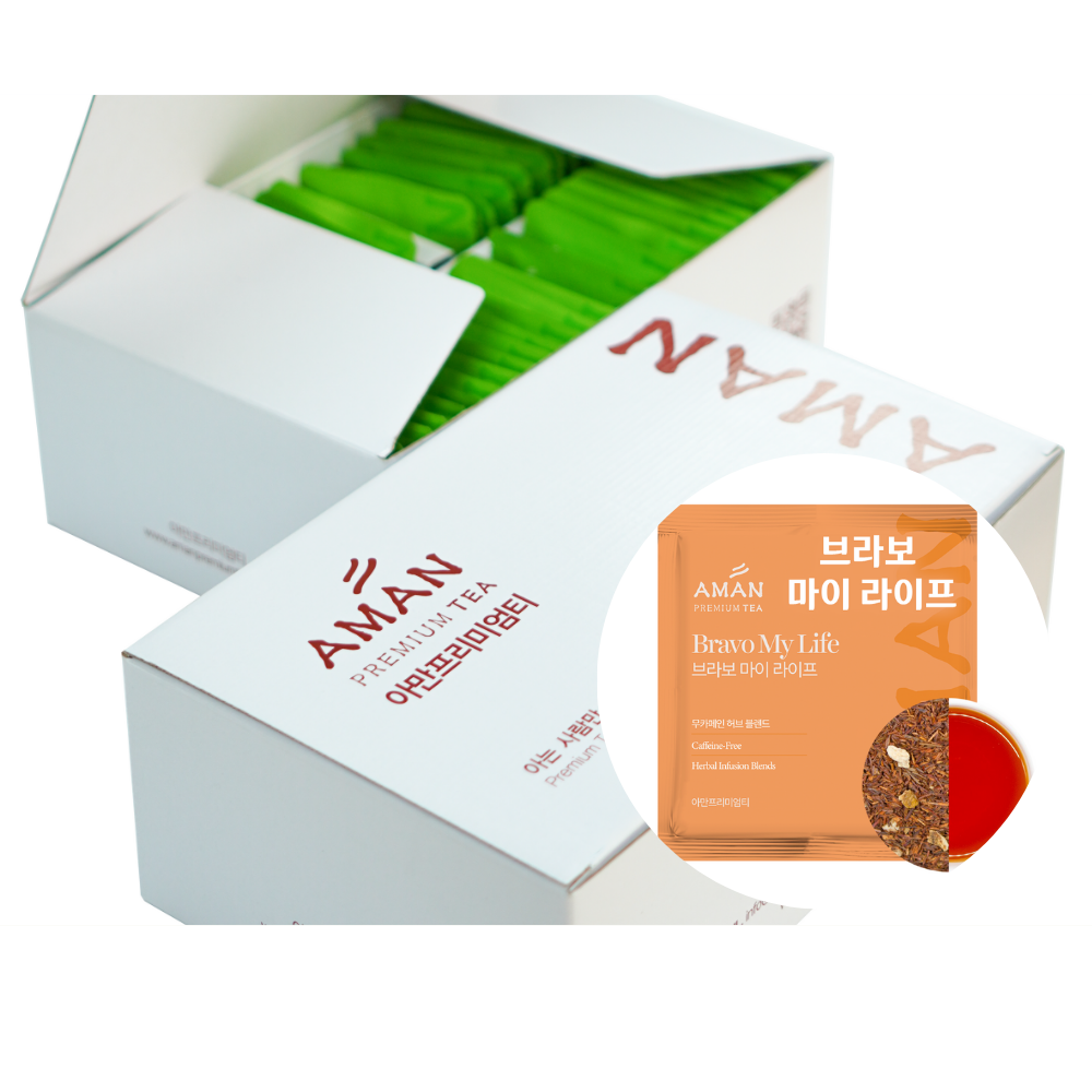 Bravo My Life Individual Tea Bags 50 Count