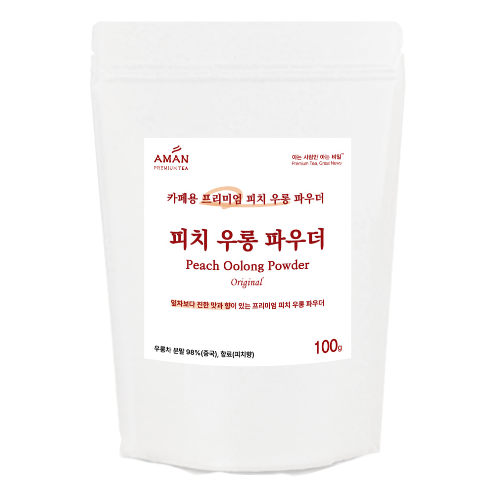 Peach Oolong Powder 100g Oolong Tea Powder