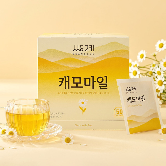 Ssanggyemyeongcha Chamomile 50 Tea Bags