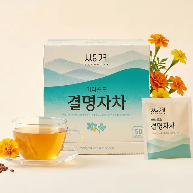 双溪名茶金盏花决明子茶50茶包
