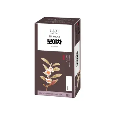 深厚順滑普洱茶 100茶包