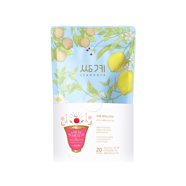 Fruit Hug Pouch Apple Hibiscus 20 Tea Bags