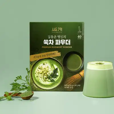 金东坤名人艾草茶粉 40根装