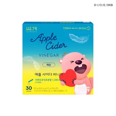 双溪X残望卢皮 苹果醋柠檬 30条装