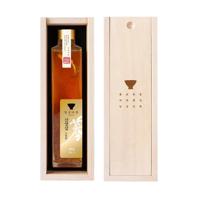 Gift Set_Daily Dawon Premium Mountain Ginseng Syrup 670g