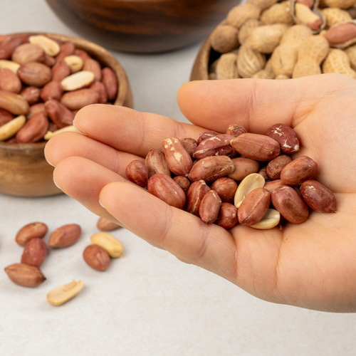 2025 Korean Roasted Peanuts 300g - Gochang Peanuts Fresh Harvest Roasted Peanuts with Skin