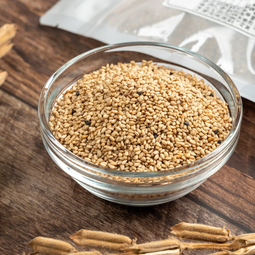 Domestic Roasted White Sesame Seeds 150g - Low Temperature Roasted Whole Sesame - Dressing