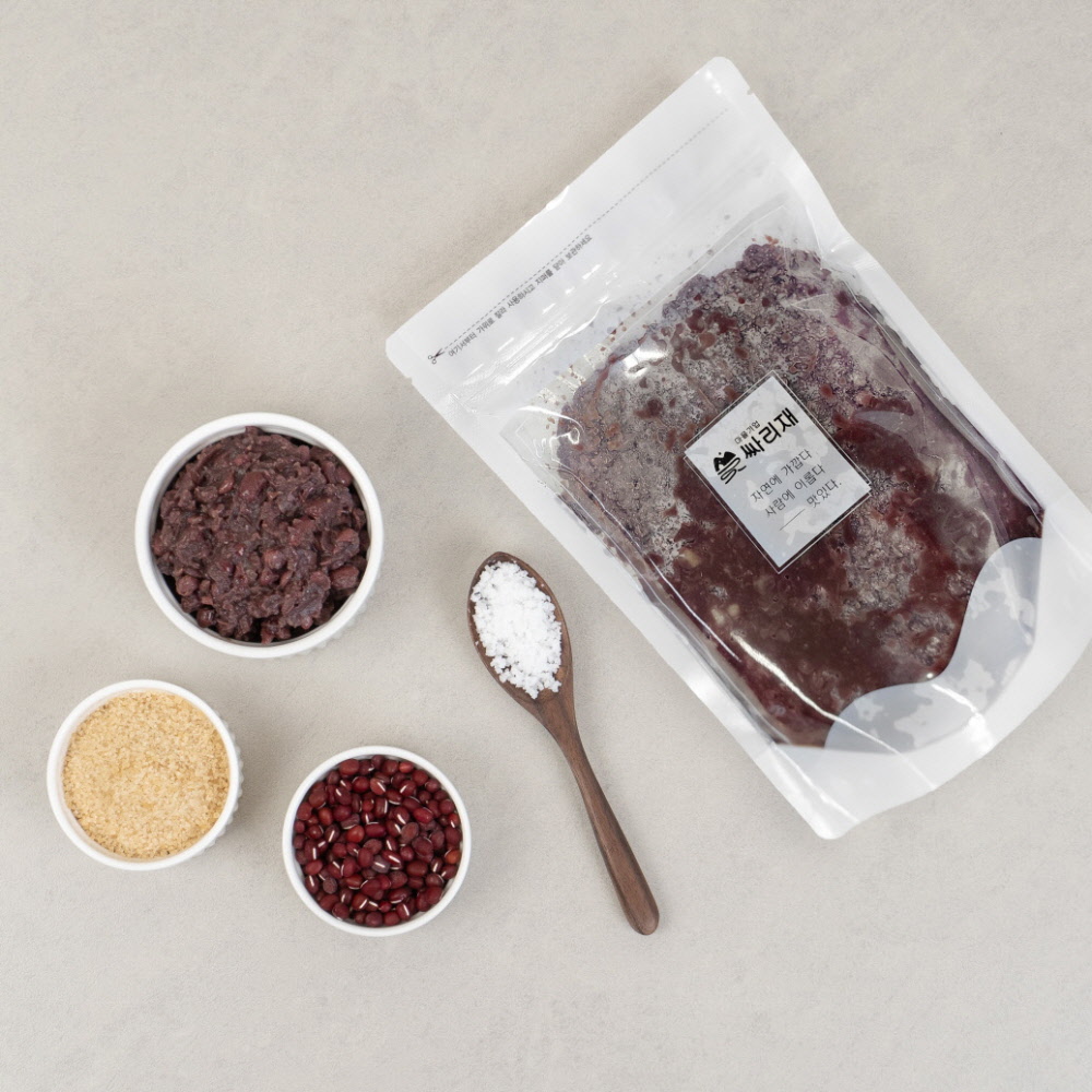 Domestic Red Bean Whole Bean Paste 1kg Large Capacity - Susubukchumi, Windmock, Flower Cake, Fish-shaped Pastry, Red Bean Powder