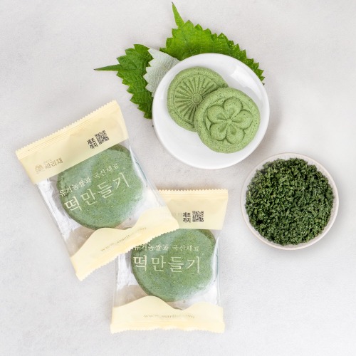 Easy Tteok Making - Surichui Rice Cake Dough 100g (Pack of 5) - Gaetteok, Songpyeon, Dano Festival Food Experience Kit