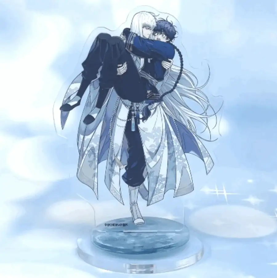 [Winter Passes Cherry Blossoms] LD Spinning Rotating Acrylic Stand 1 Type | Spin Goods — 1