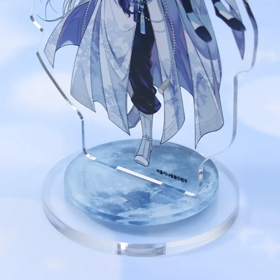 [Winter Passes Cherry Blossoms] LD Spinning Rotating Acrylic Stand 1 Type | Spin Goods — 4