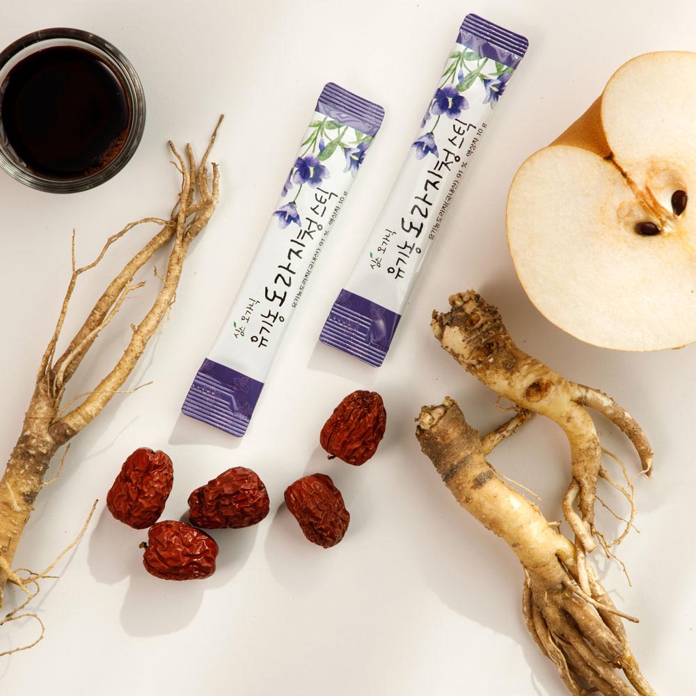 Sarijah Premium Farmer Organic Platycodon Essence Stick 10g x 20 Pouches - Respiratory Support Syrup Extract