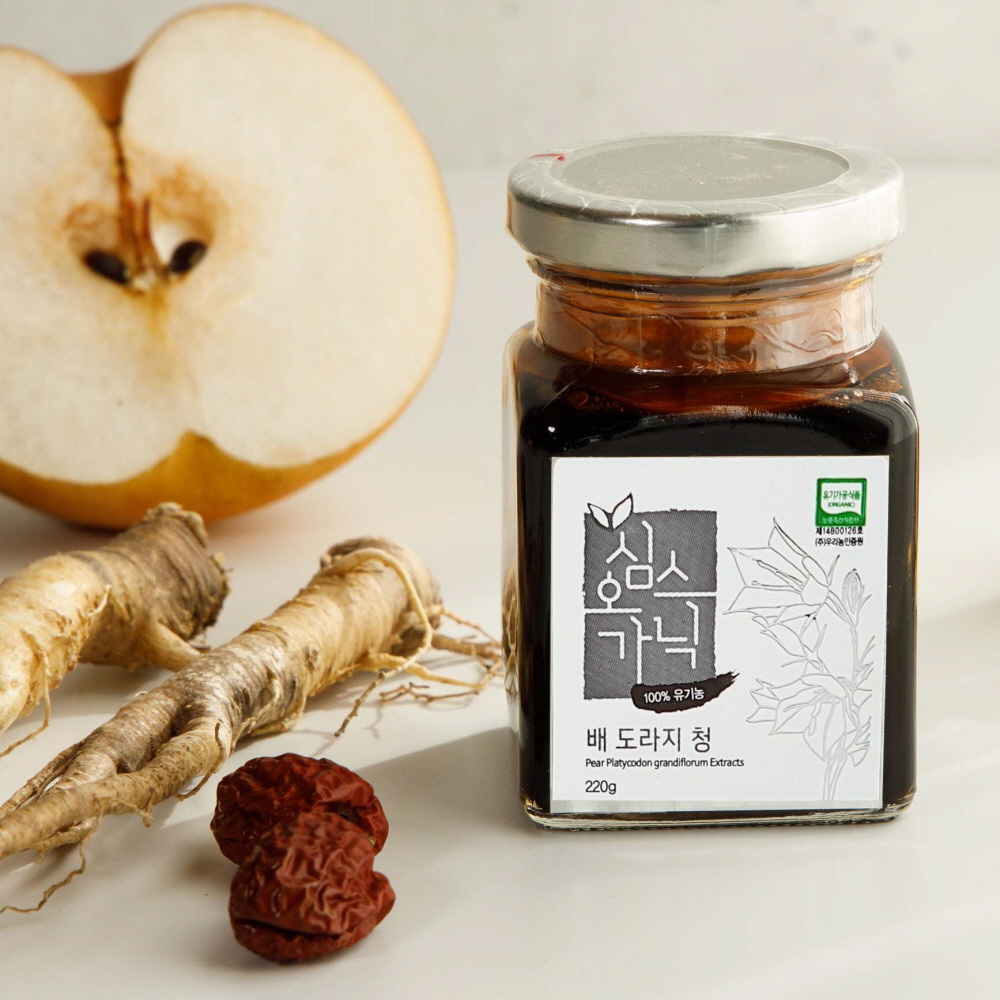 Organic Pear and Bellflower Root Syrup 220g