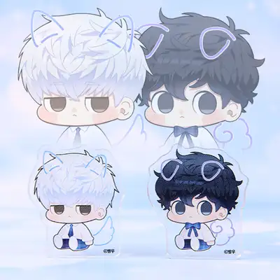 [Winter Passes Cherry Blossoms] Chibi SD Chubby Acrylic 2 Types | Korotto | Webtoon Goods