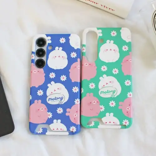 Mollang Strawberry Cup Clicker Keyring — 4