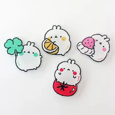 モランぷっくりアクリルマグネット