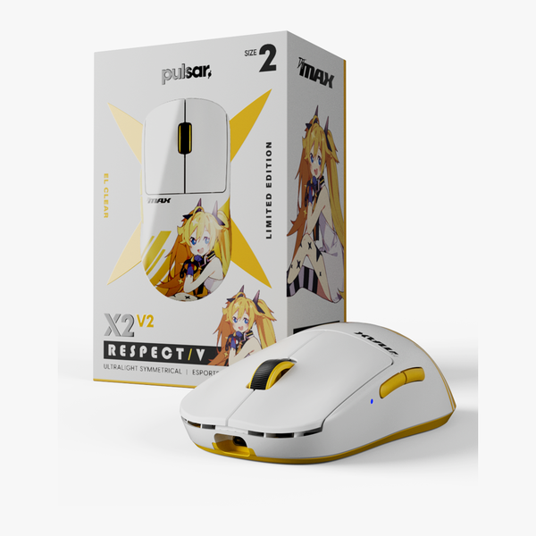 DJMAX L Claire Clear Gaming Mouse X2v2 Medium (Pulsar)