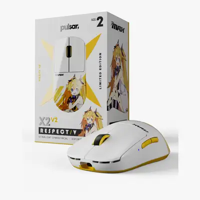 DJMAX エル・クレア クリアゲーミングマウス X2v2 ミディアム (Pulsar)