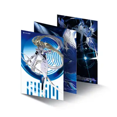 DJMAX 64514 Hologram Accordion Card (Double-Sided)