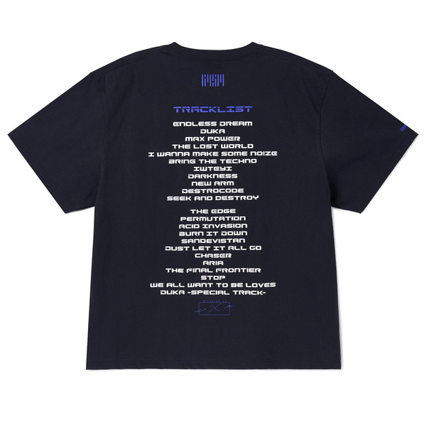 DJMAX 64514 Short-Sleeve T-Shirt - Navy