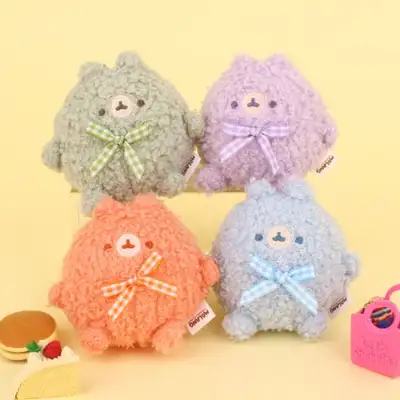 リボンカラー モーランイ ぬいぐるみキーリング