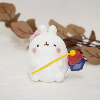 モーラン 新年青紗提灯ぬいぐるみ 9cm