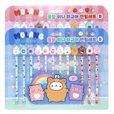 モーラン ニューミニフィギュア 12本鉛筆セット v.2