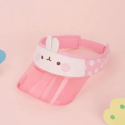 モラン ピンク UV カット サンキャップ