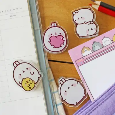 モラン ベーシック アクリルクリップ