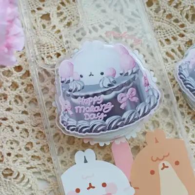モーラン シルバーケーク MagSafe アクリルスマートトク