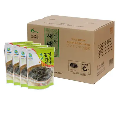 西川味海苔 石自反海苔烘烤 3号 [60g x 30包]