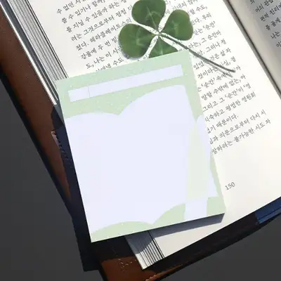 书中句子粘性便签纸