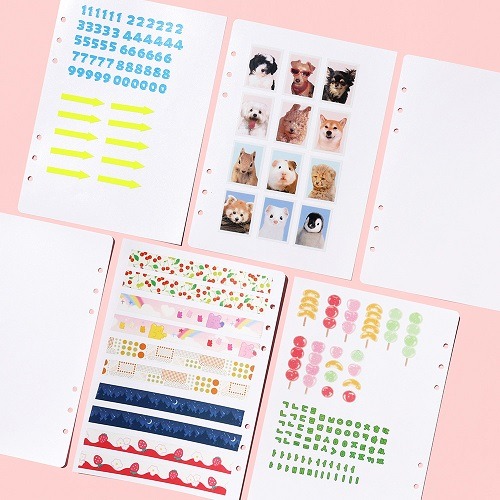 Deco Pocket A5 6-Ring Binder Refill - Release Paper