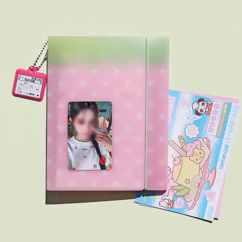 [NEW] 装饰口袋 A6 6孔活页夹 PP 封面 — 2