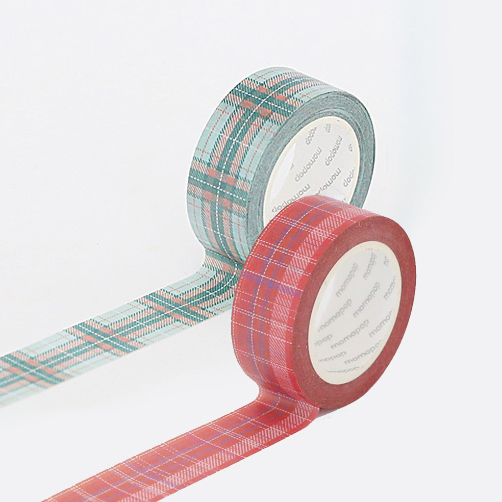 Momomate Vintage Check Masking Tape
