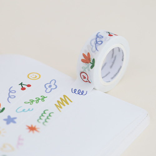 Momomate Color Drawing Masking Tape