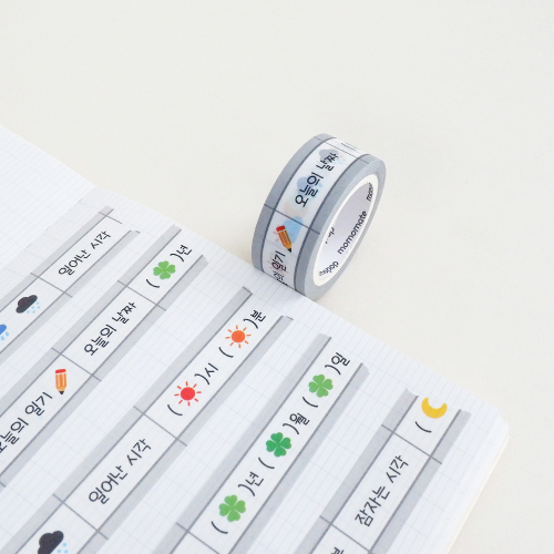 Momomate Today's Diary Masking Tape