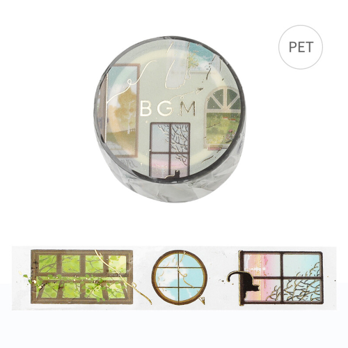 BGM Clear Masking Tape Window View BM-CDG001