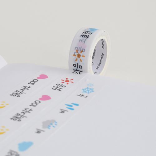 Momomate Weather Widget Masking Tape