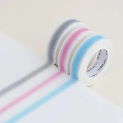 摩摩玛特渐变和纸胶带