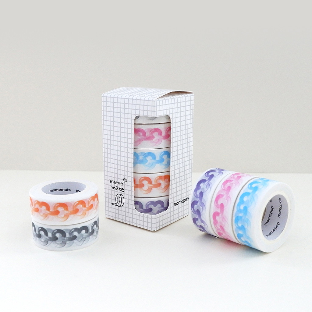 Momomate Jelly Chain Masking Tape Set