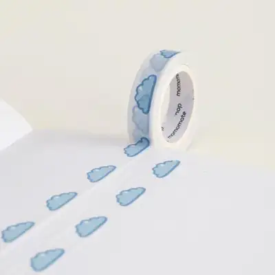 Momomate迷你云朵和纸胶带