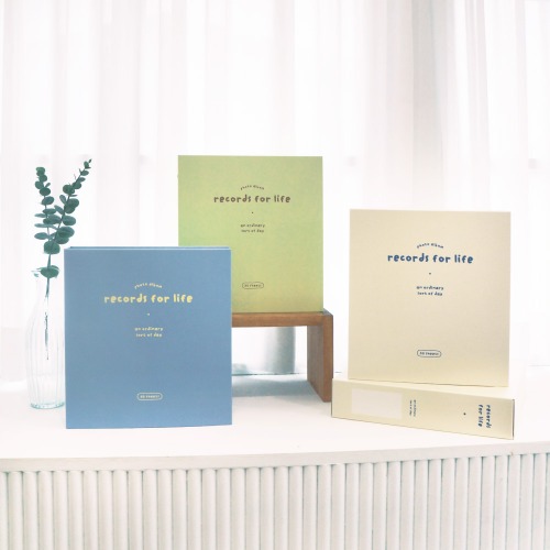 O-CHECK Medium Binder Adhesive Photo Album Photobook Collection Book Polaroid